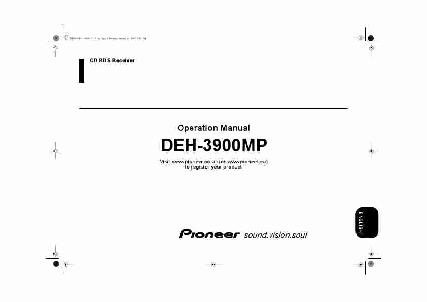 Pioneer CD Player DEH-3900MP-page_pdf